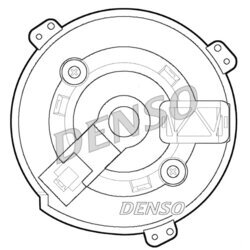 Vnútorný ventilátor DENSO DEA09020 - obr. 1