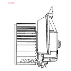 Vnútorný ventilátor DENSO DEA09203