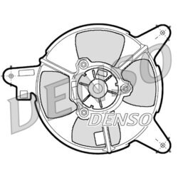 Ventilátor chladenia motora DENSO DER09087