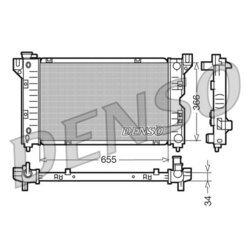 Chladič motora DENSO DRM06010