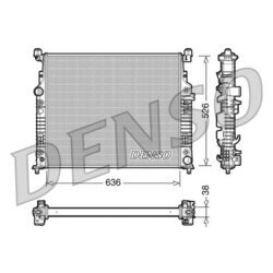 Chladič motora DENSO DRM17006