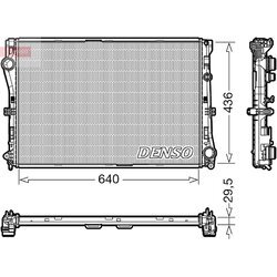 Chladič motora DENSO DRM17104