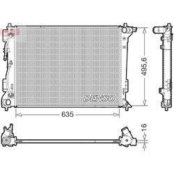 Chladič motora DENSO DRM41036