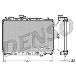 Chladič motora DENSO DRM44007