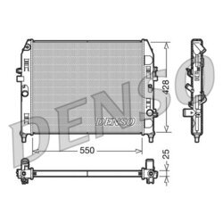 Chladič motora DENSO DRM44008