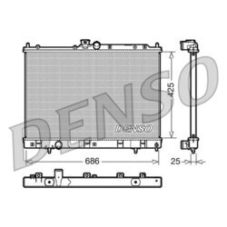 Chladič motora DENSO DRM45028