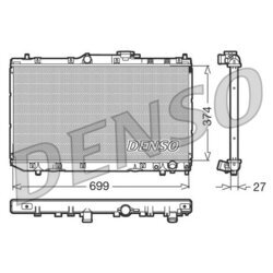 Chladič motora DENSO DRM50016