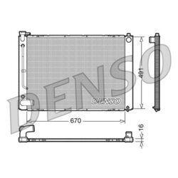 Chladič motora DENSO DRM50055