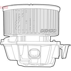 Vnútorný ventilátor DENSO DEA46001