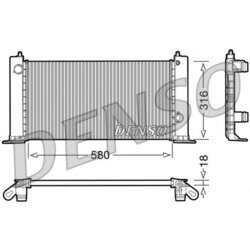 Chladič motora DENSO DRM09120