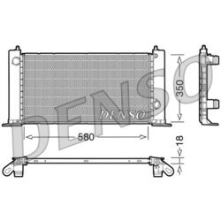 Chladič motora DENSO DRM09121