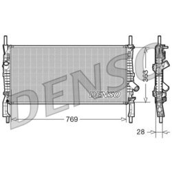 Chladič motora DENSO DRM10106