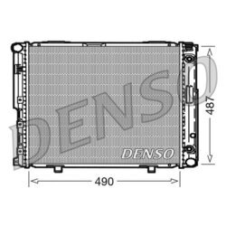 Chladič motora DENSO DRM17004