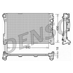 Chladič motora DENSO DRM17005