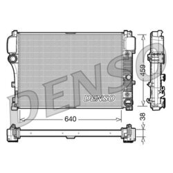 Chladič motora DENSO DRM17008