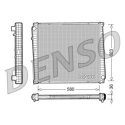 Chladič motora DENSO DRM23017