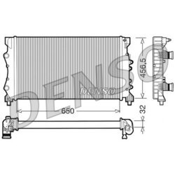 Chladič motora DENSO DRM23024