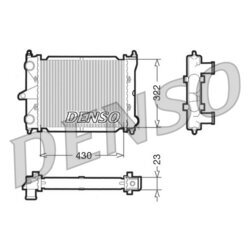 Chladič motora DENSO DRM32033