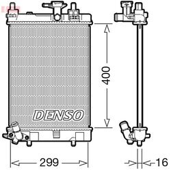 Chladič motora DENSO DRM35003