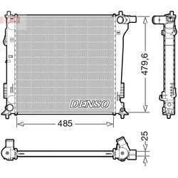 Chladič motora DENSO DRM41020