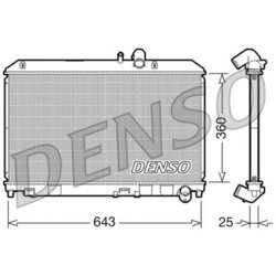 Chladič motora DENSO DRM44013