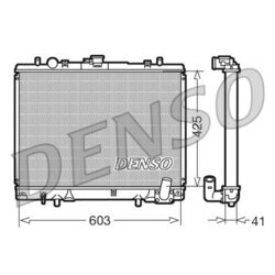 Chladič motora DENSO DRM45019