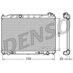 Chladič motora DENSO DRM46029