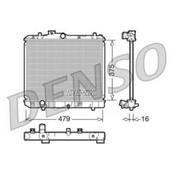 Chladič motora DENSO DRM47004