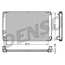 Chladič motora DENSO DRM50051