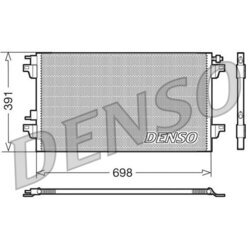Kondenzátor klimatizácie DENSO DCN23015