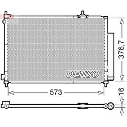 Kondenzátor klimatizácie DENSO DCN40031