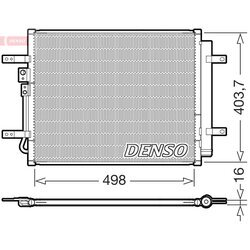 Kondenzátor klimatizácie DENSO DCN41025