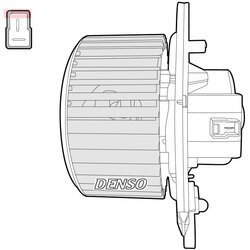 Vnútorný ventilátor DENSO DEA12004