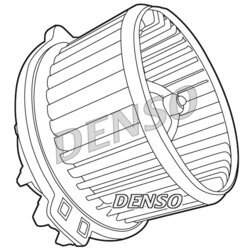 Vnútorný ventilátor DENSO DEA43001 - obr. 1