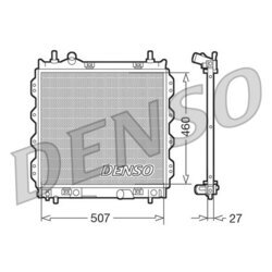 Chladič motora DENSO DRM06005