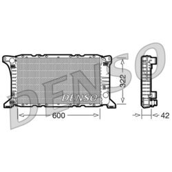 Chladič motora DENSO DRM10091