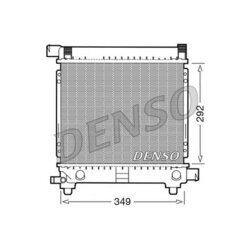 Chladič motora DENSO DRM17027