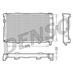 Chladič motora DENSO DRM17063