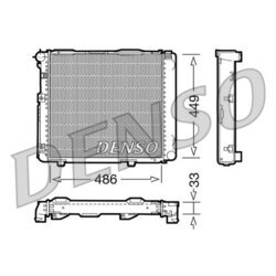 Chladič motora DENSO DRM17068