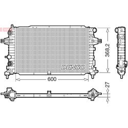 Chladič motora DENSO DRM20129