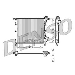 Chladič motora DENSO DRM23002