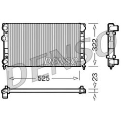 Chladič motora DENSO DRM32005