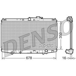 Chladič motora DENSO DRM40021