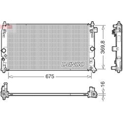 Chladič motora DENSO DRM50150