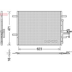 Kondenzátor klimatizácie DENSO DCN33010