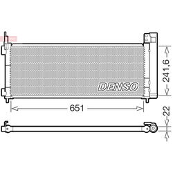 Kondenzátor klimatizácie DENSO DCN50123