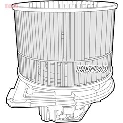 Vnútorný ventilátor DENSO DEA20002