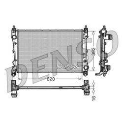 Chladič motora DENSO DRM09113