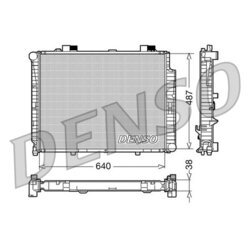 Chladič motora DENSO DRM17085