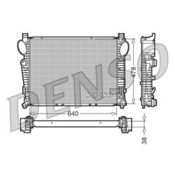 Chladič motora DENSO DRM17094